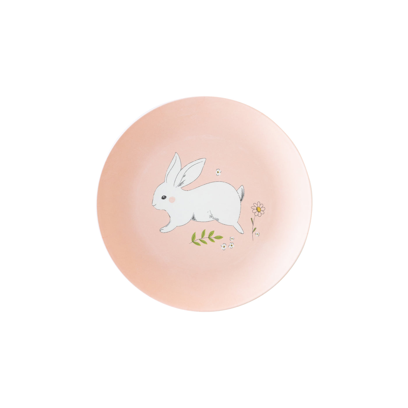 Easter Bunny Bamboo Reusable Plate Set (4 - 8")