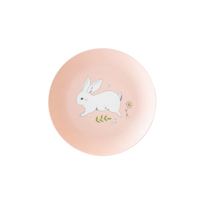 Easter Bunny Bamboo Reusable Plate Set (4 - 8")